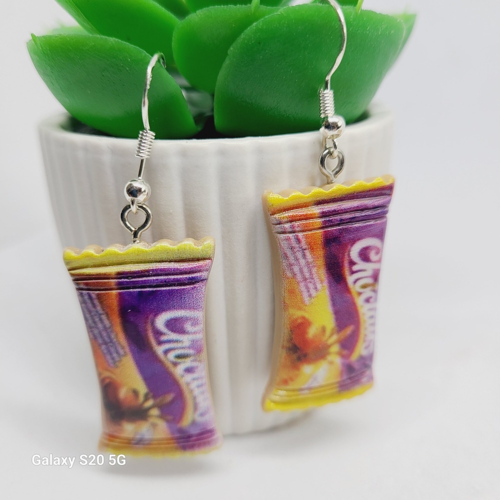 Handmade Snacks‎ Theme Earrings Fun Novelty Food Jewelry Women NEW - Picture 2 of 6